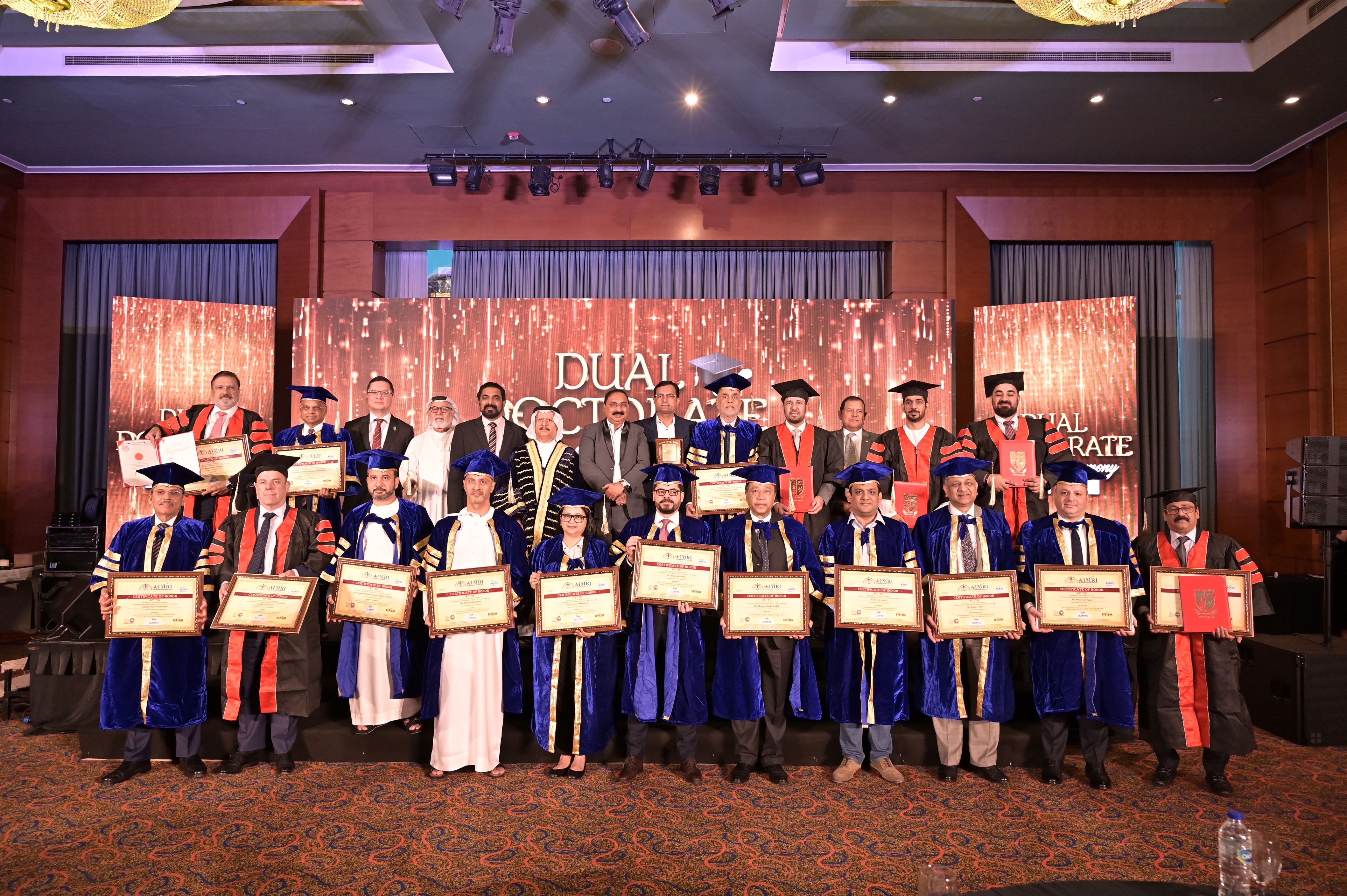 AIMRI Dual Doctorate Conferring Ceremony